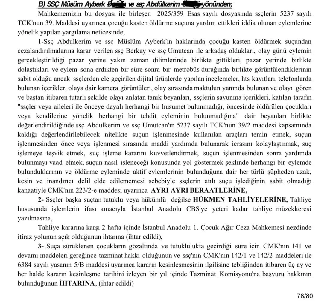 Minguzzi Cinayeti Davasında Beraat Eden 2 Şahsa Yönelik Gerekçeli Karar Açıklandı