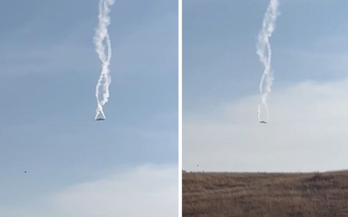 Msb Ye Ait Kargo Ucagi Gurcistan Da Dustu