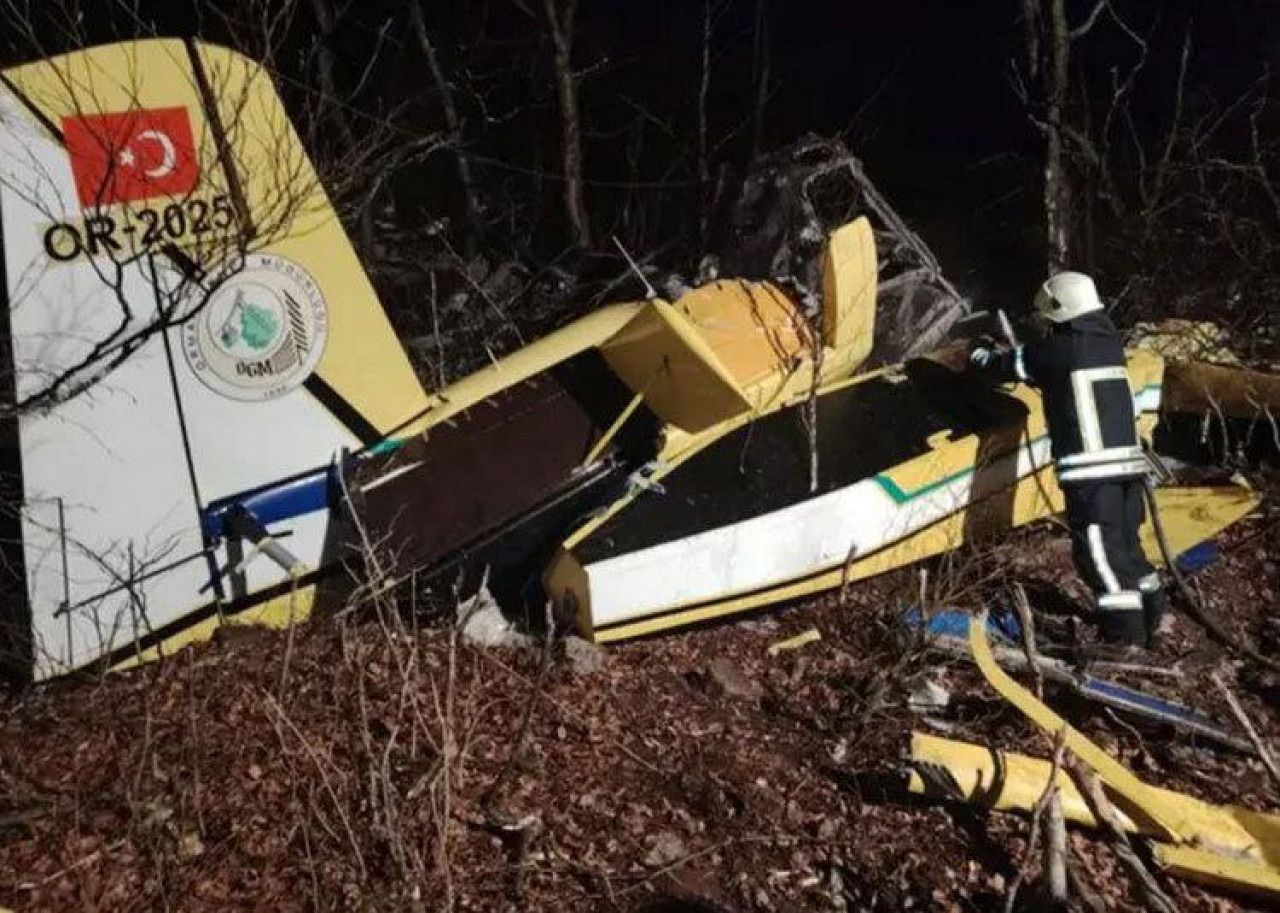 Ogm'ye Ait Yangın Söndürme Uçağı Hırvatistan'da Kayboldu