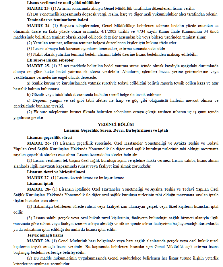 Resmi Gazete’de Yayımlandı Sağlık Yatırımlarında Yeni Dönem Başlıyor 2