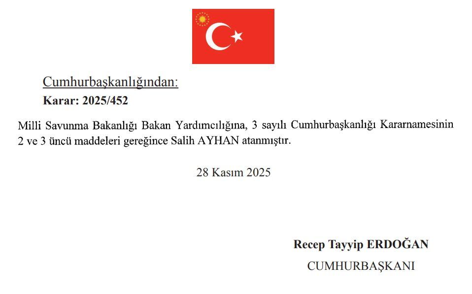 Salih Ayhan Kimdir, Nerelidir, Kaç Yaşında Milli Savunma Bakan Yardımcılığına Salih Ayhan Atandı1