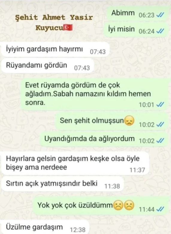 ŞEHİT AHMET YASİR KUYUCU