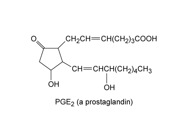 Structure Prostaglandin Chemical Compound Carboxylic Acids