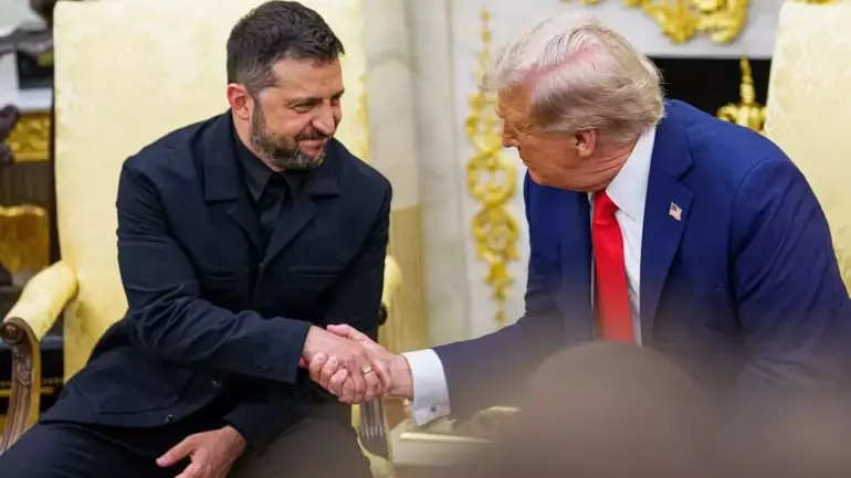 Trump Ve Zelenski̇ Bariş Plani