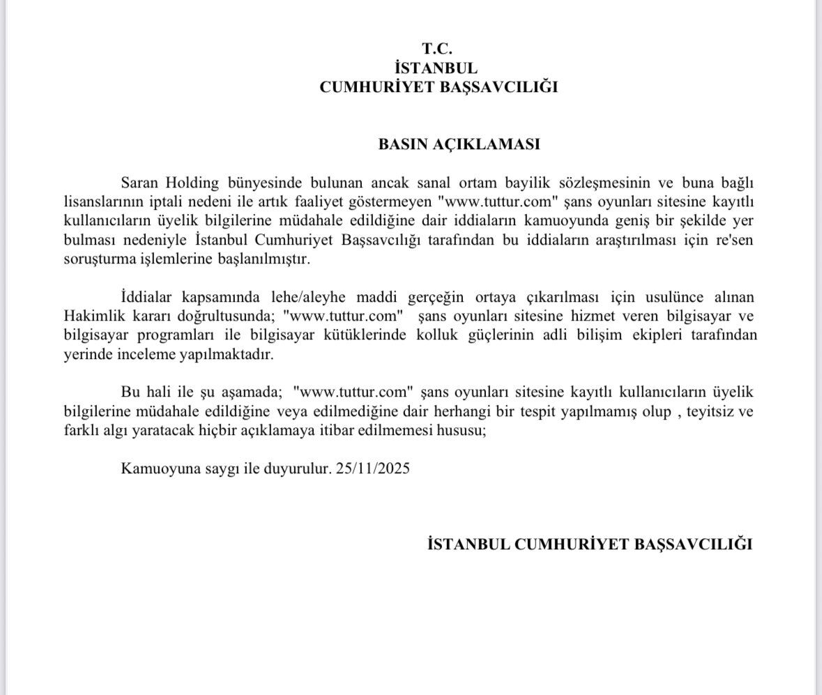 Tuttur Açiklama