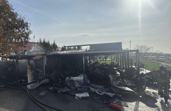 Yıldız Teknik Üniversitesi'nde Yangın Çıktı1