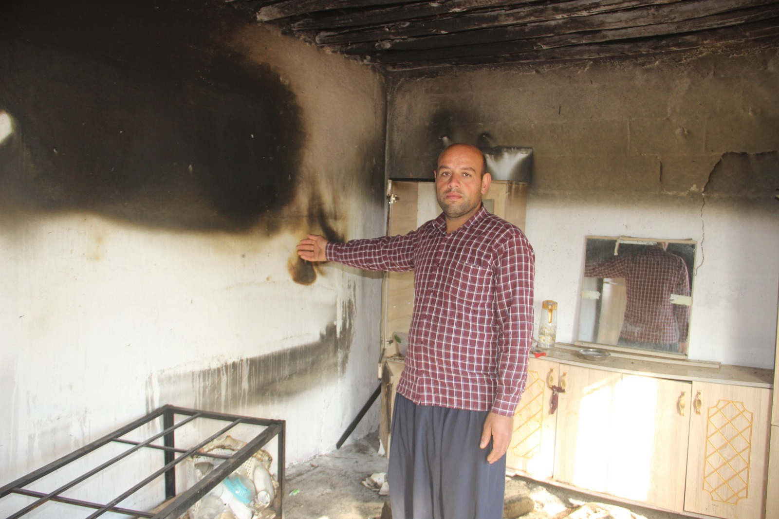 1Şanlıurfa’da Çözülemeyen Gizem Ev Kendiliğinden Yanıyor Iddiası