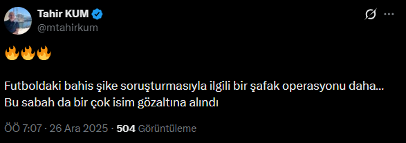 2 Futbolda Bahis Soruşturması Birçok Kişi Gözaltına Alındı Iddiası