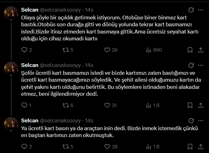 2.Antalya’da Şehidin Ailesine Otobüste Büyük Saygısızlık Kardeşi Yaşananları Anlattı