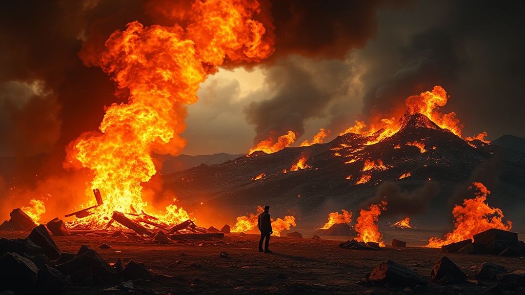 rüyada yangın görmek