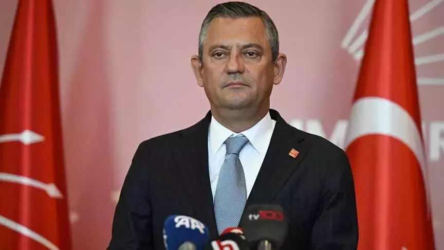 Chp Genel Başkanı Özgür Özel