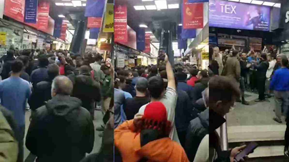 Iranda Ekonomik Cokus Dolar Rekor Kirdi Tahran Pazari Karisti Esnaf Kepenk Indirdi