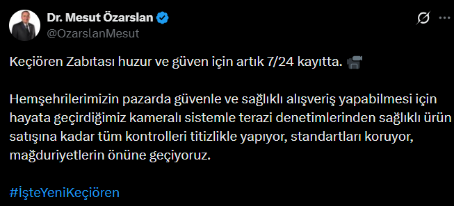 Keçiören’de Yeni Dönem Zabıtalara Yaka Kamerası Düzenlemesi1