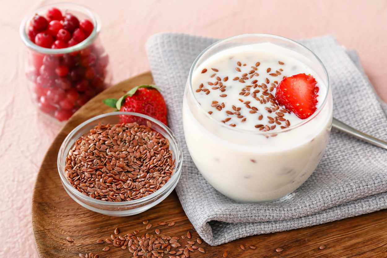 Keten Tohumu Yohgurt