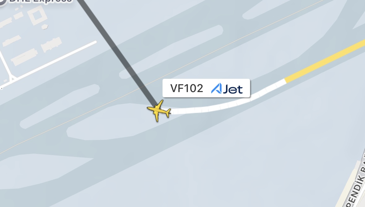 Sabiha Gökçen’de Panik Dolu Anlar Ajet Uçağı Iniş Sonrası Pistten Çıktı1