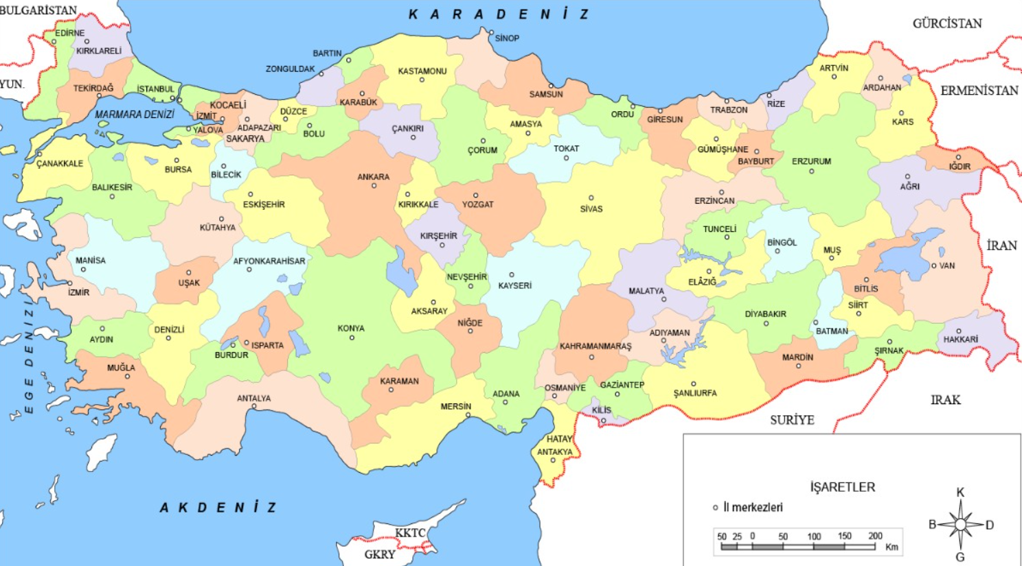 Siyasi Harita Nedir