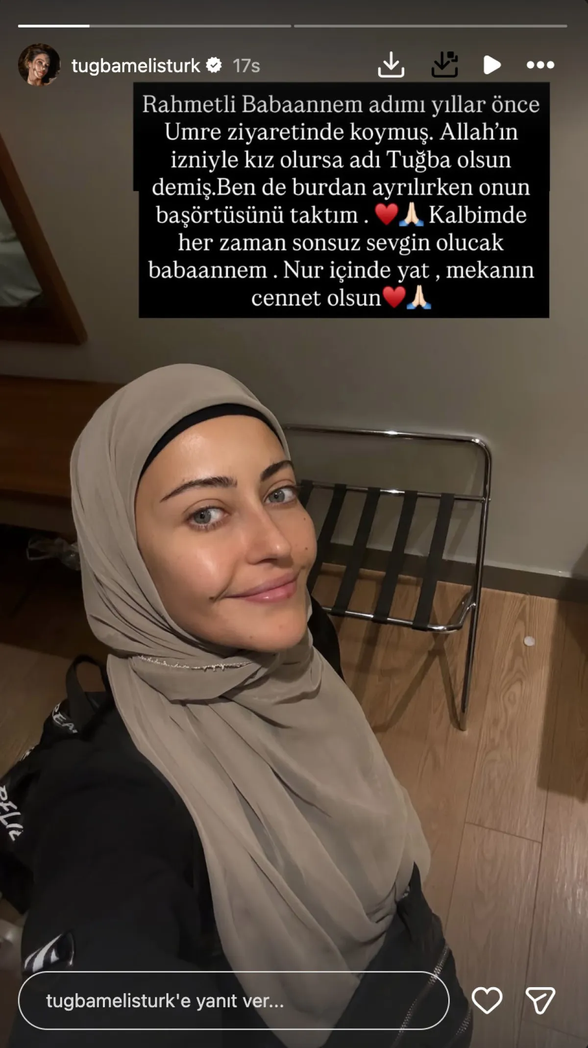 Tuğba Melis Türk Umrede