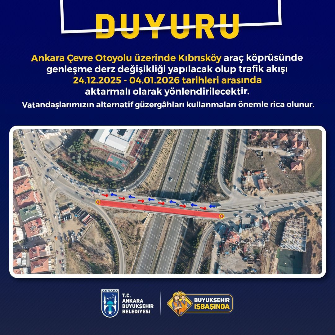 ankara yol duyuru