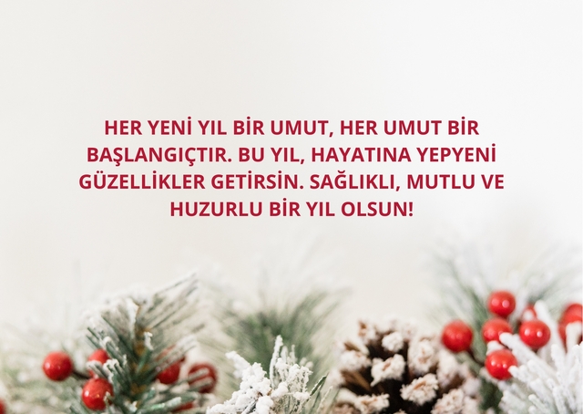 Yeni Yıl Mesajları 2026 2