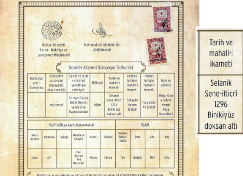 Atatürk Doğum Tarihi