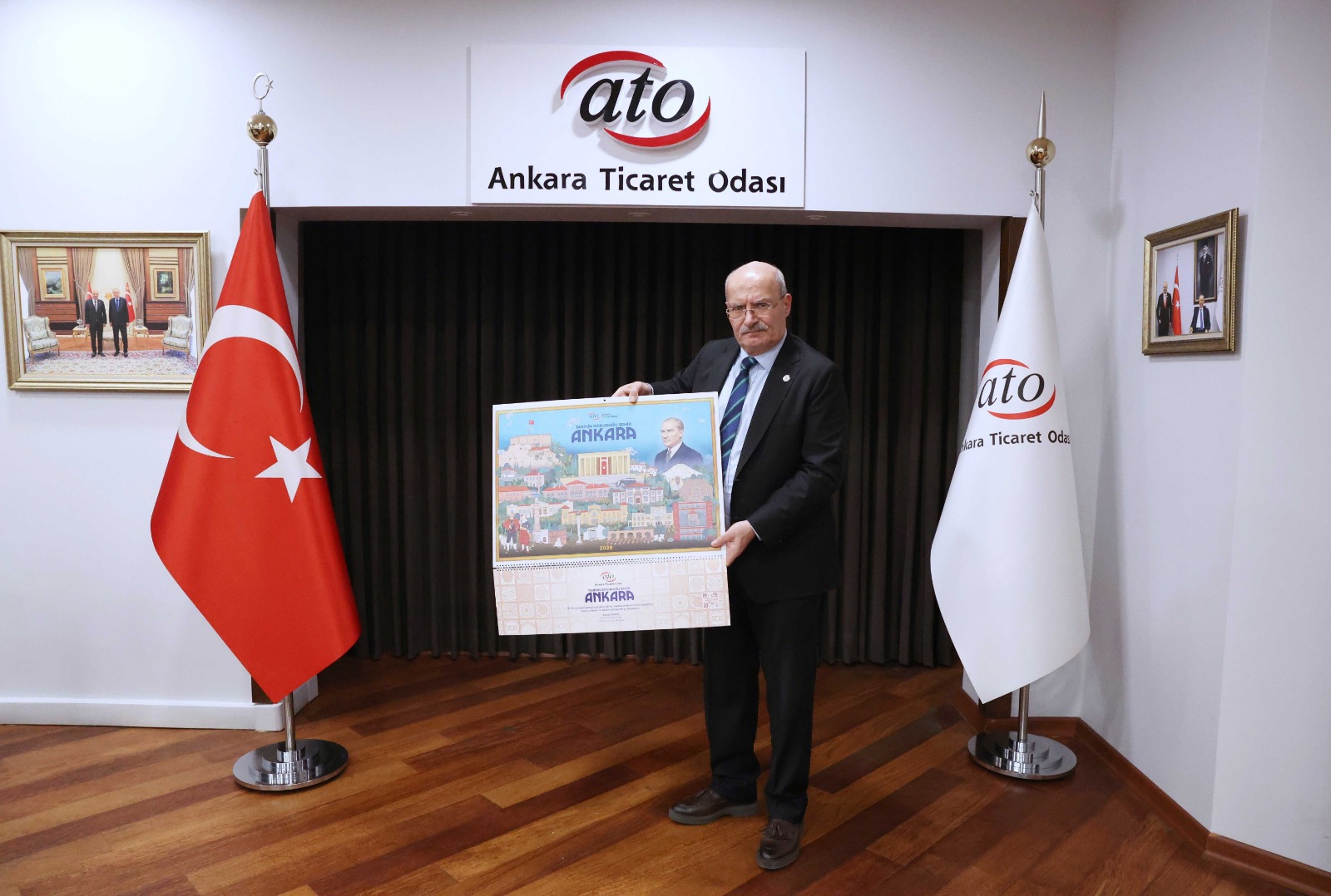 Ato’dan 2026 Yılına Özel Ankara Dokulu Takvim3