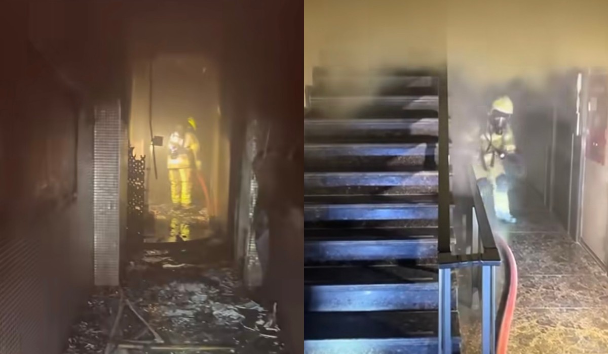 Bursa’da Otel Yangını Camda Kurtarılmayı Beklediler, 7 Kişi Hastanelik Oldu