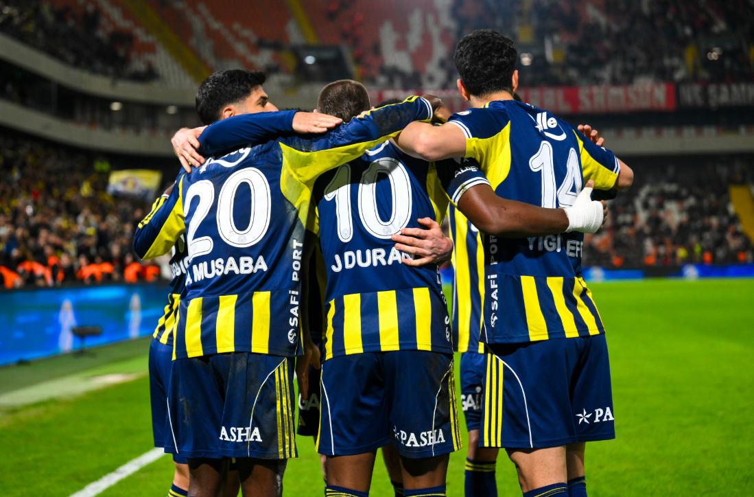 Fenerbahçe Samsunspor Gol Sevinci