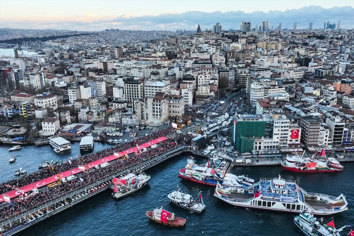 Filistin Destek Yürüyüş