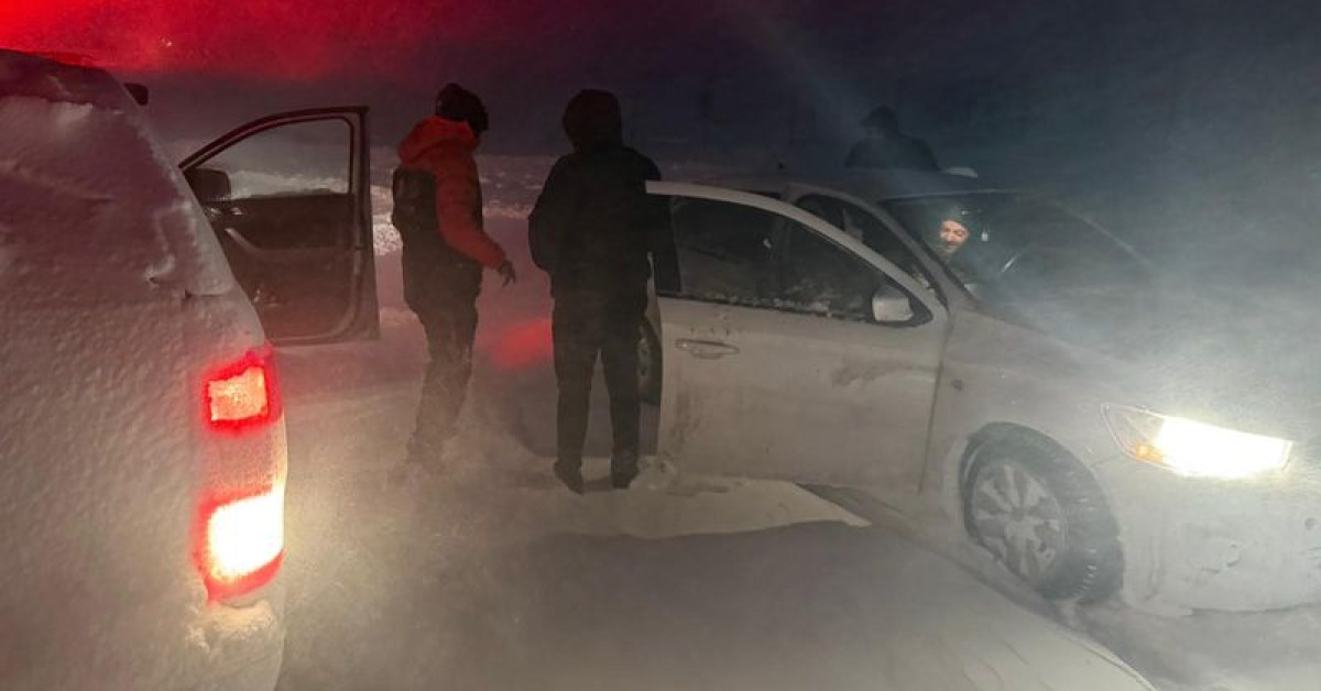 Karda Mahsur Kaldılar Ağrı’da 6 Kişi Böyle Kurtarıldı