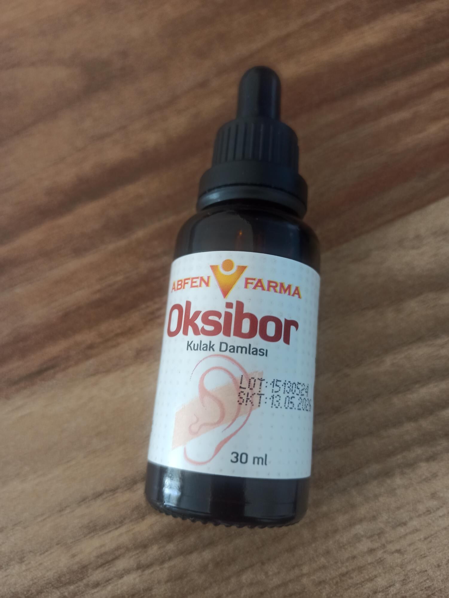 Abfen Farma Oksibor Kulak Damlasi Ile Dis Baglantisi 1