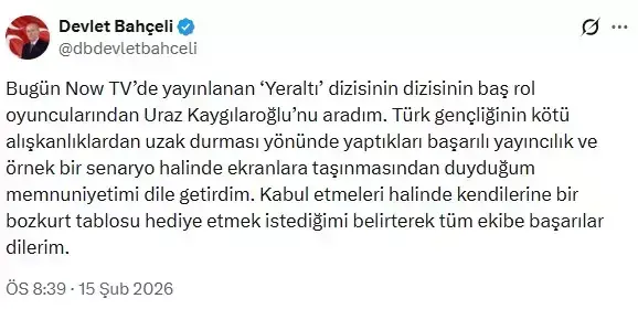 Bahçeli Açıklama-1