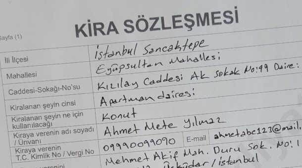 Kira Sozlesmesi 1