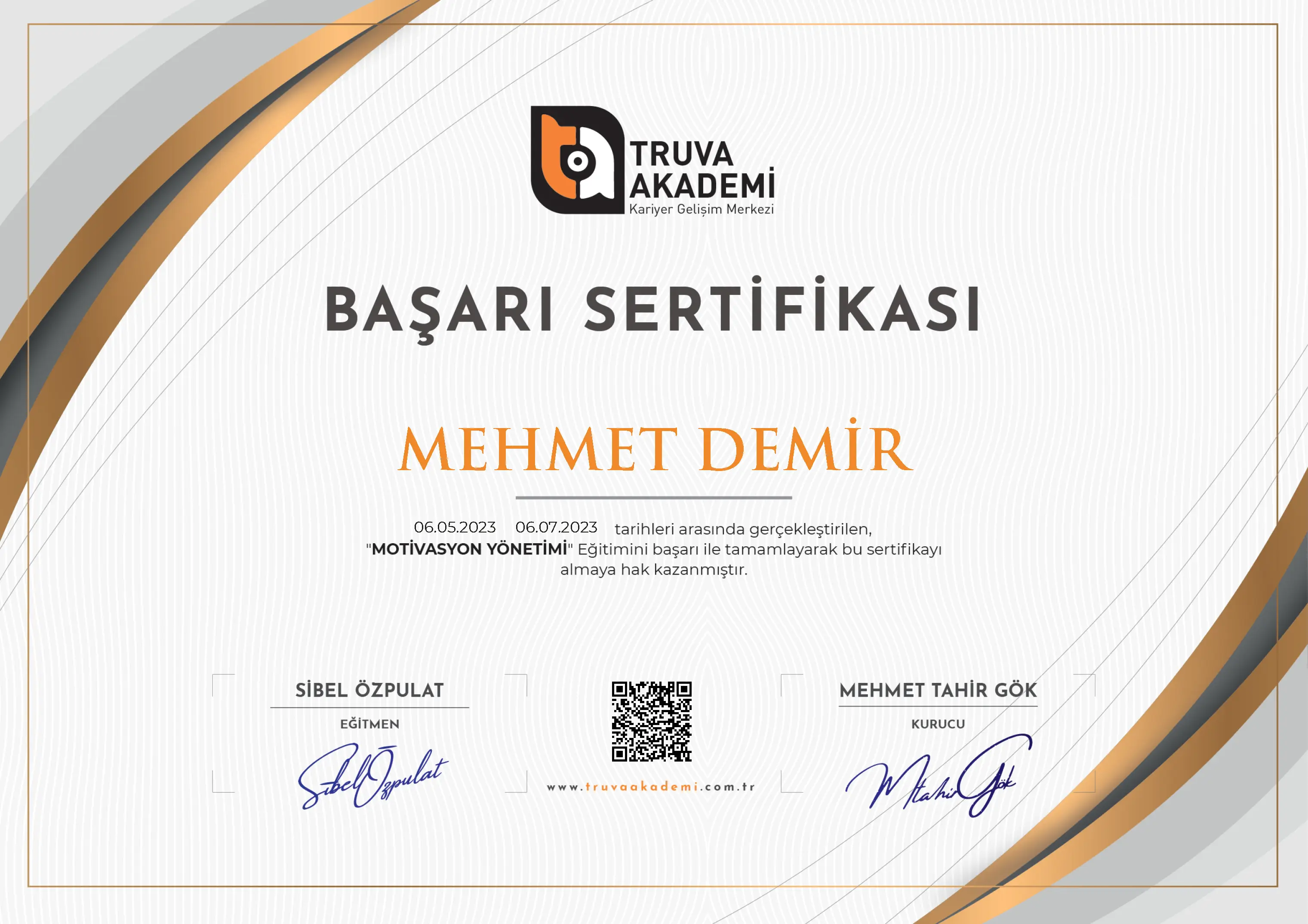 Motivasyonsertifika