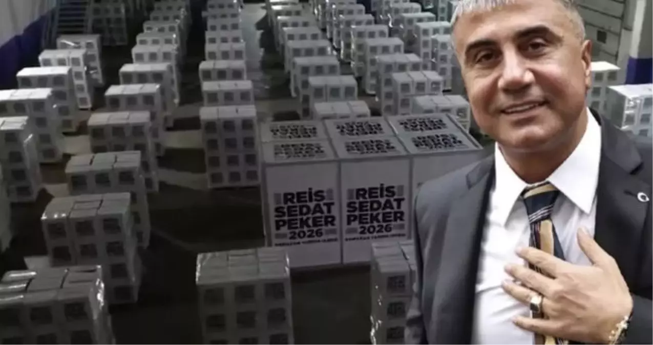 Sedat Peker Kaç Koli Dağıttı