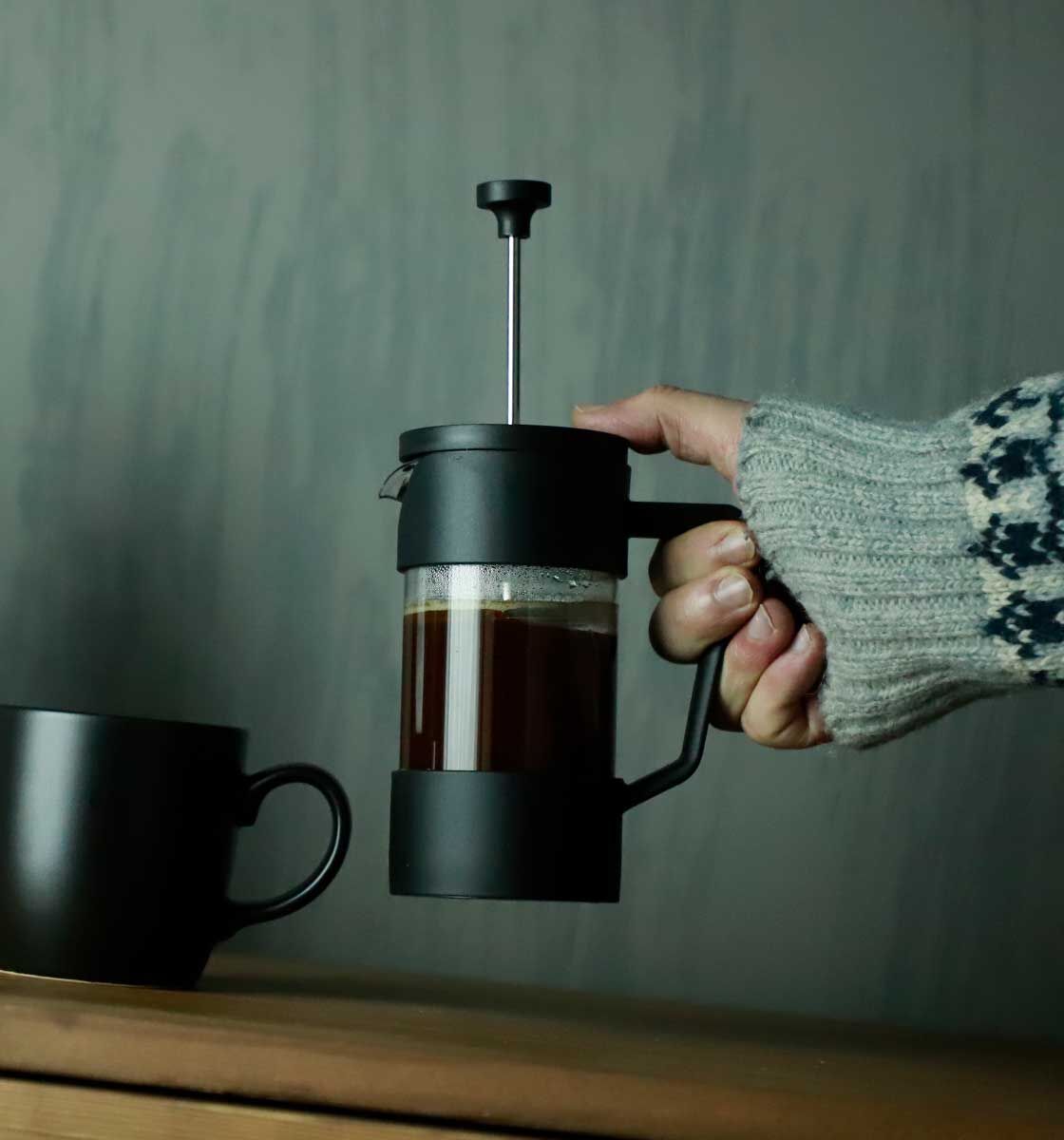 Taft Coffee Yuksek Kafeinli Filtre Kahve French Press Ile Kahve Demleme