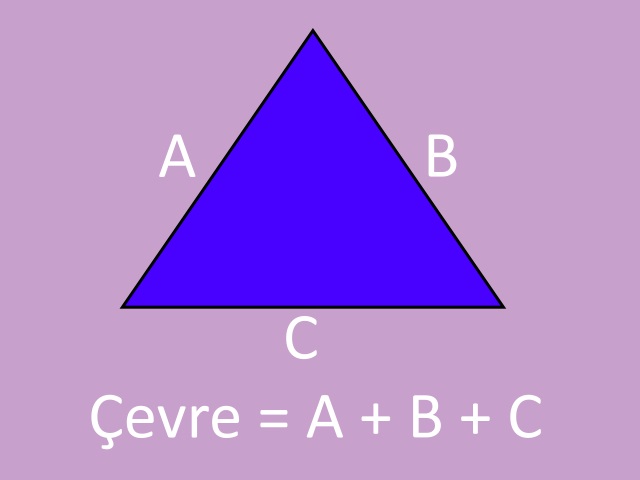 Ucgenin Cevresi Nasil Hesaplanir Adim1