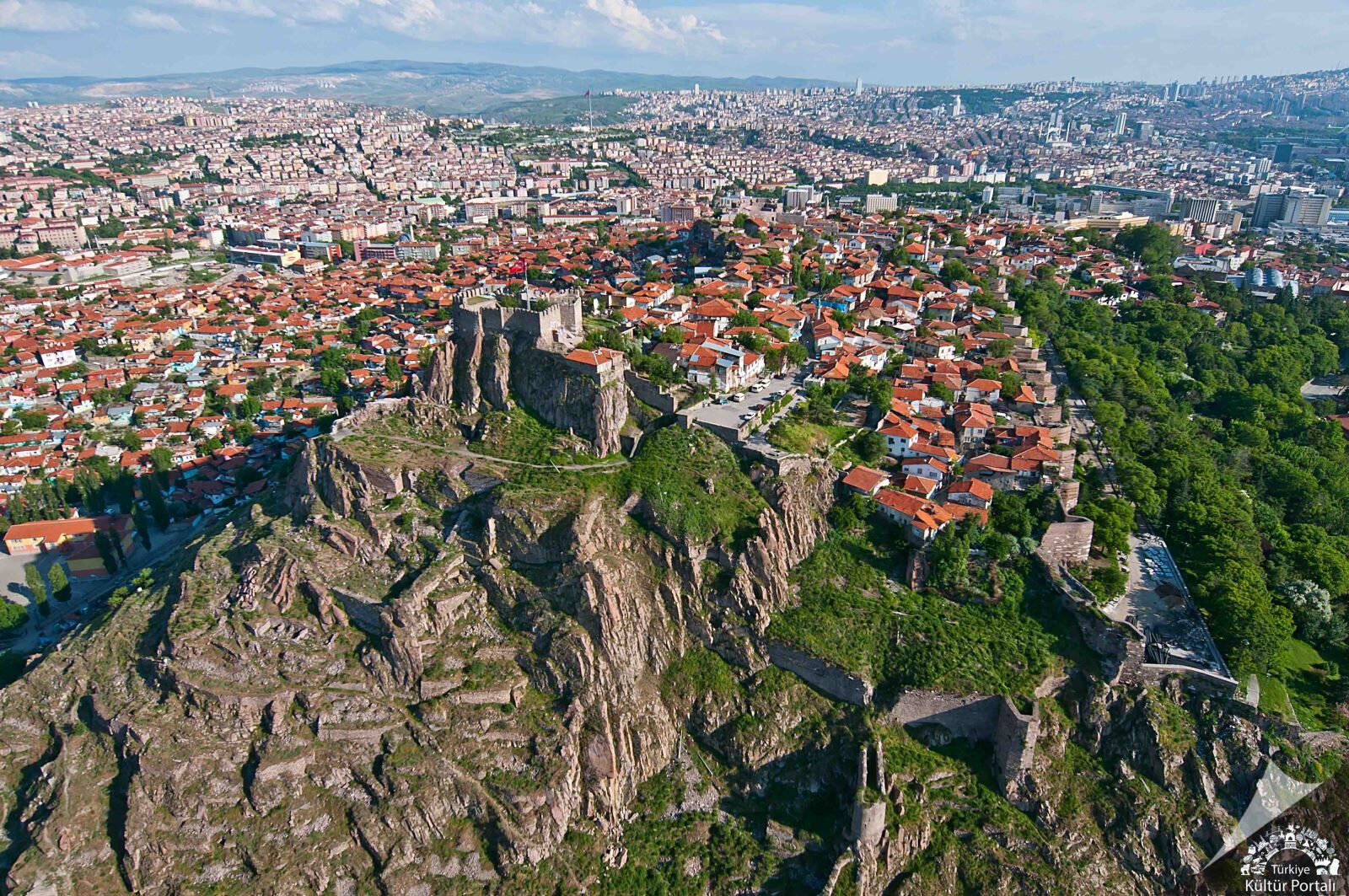 Ankara Havadan Ulus Hami̇t Halçin (2) Logolu