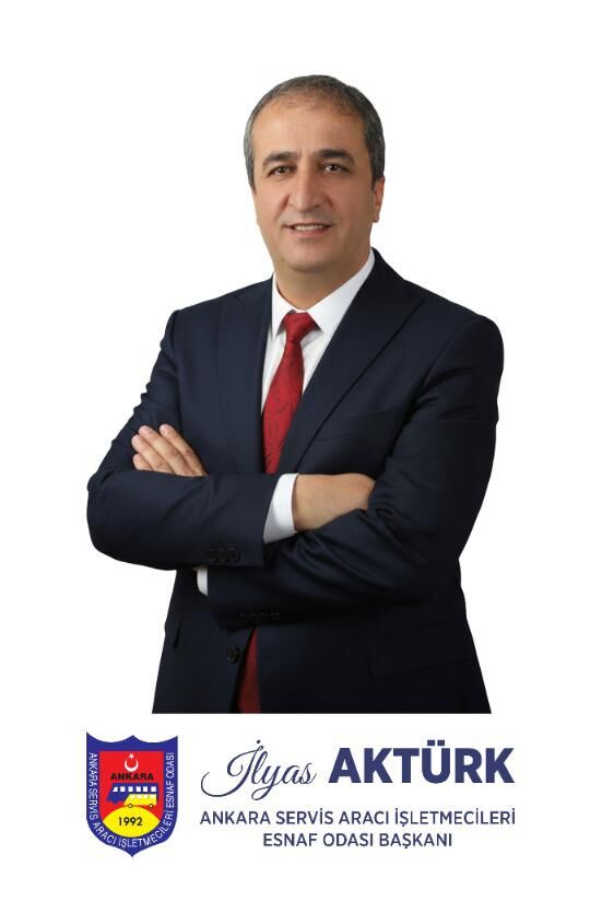 Ankara Servis Aracı İşletmecileri Esnaf Odası Başkanı İlyas Aktürk