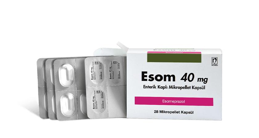 Esom 40Mg Enterik Kapli Mikropellet Kapsul