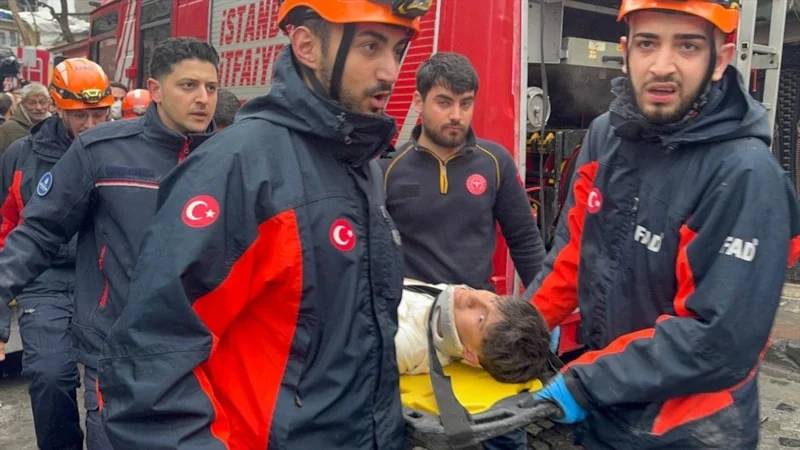 Fatihte Çöken Bina