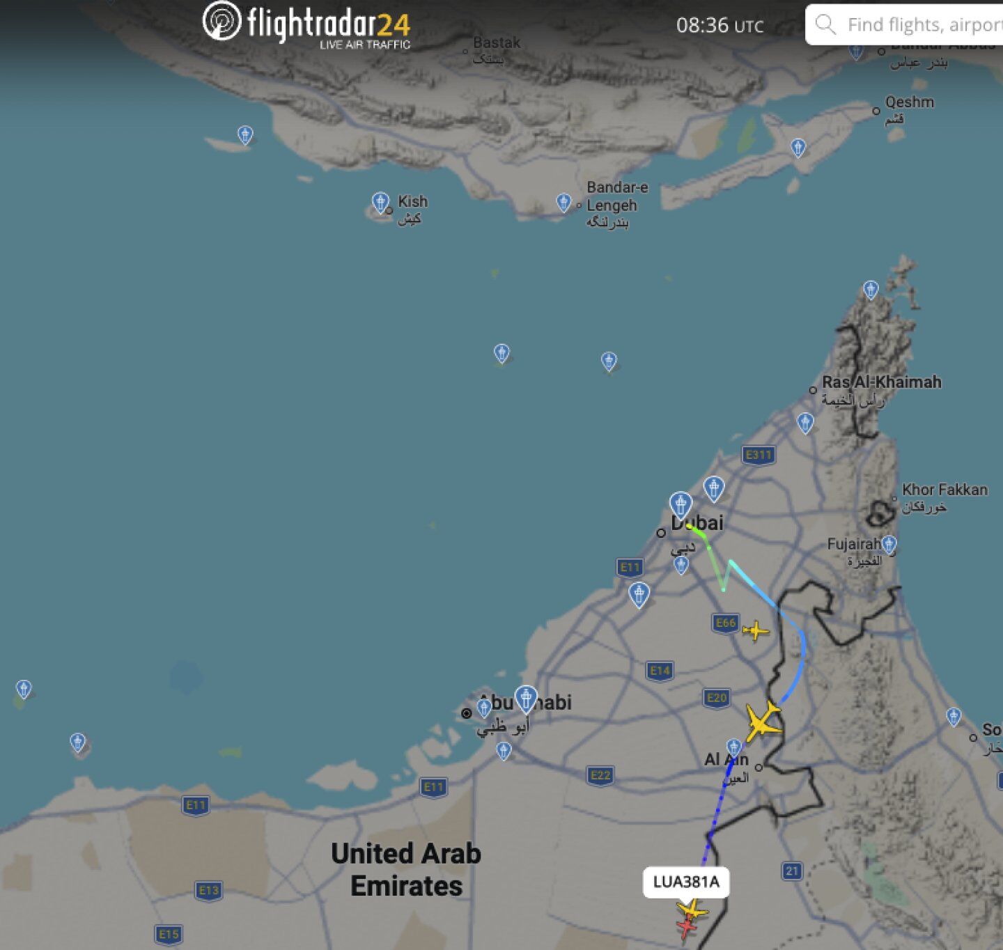 Iran In Dubai Havalimanini Vurdugunu Gosteren Video Dogru Mu 3