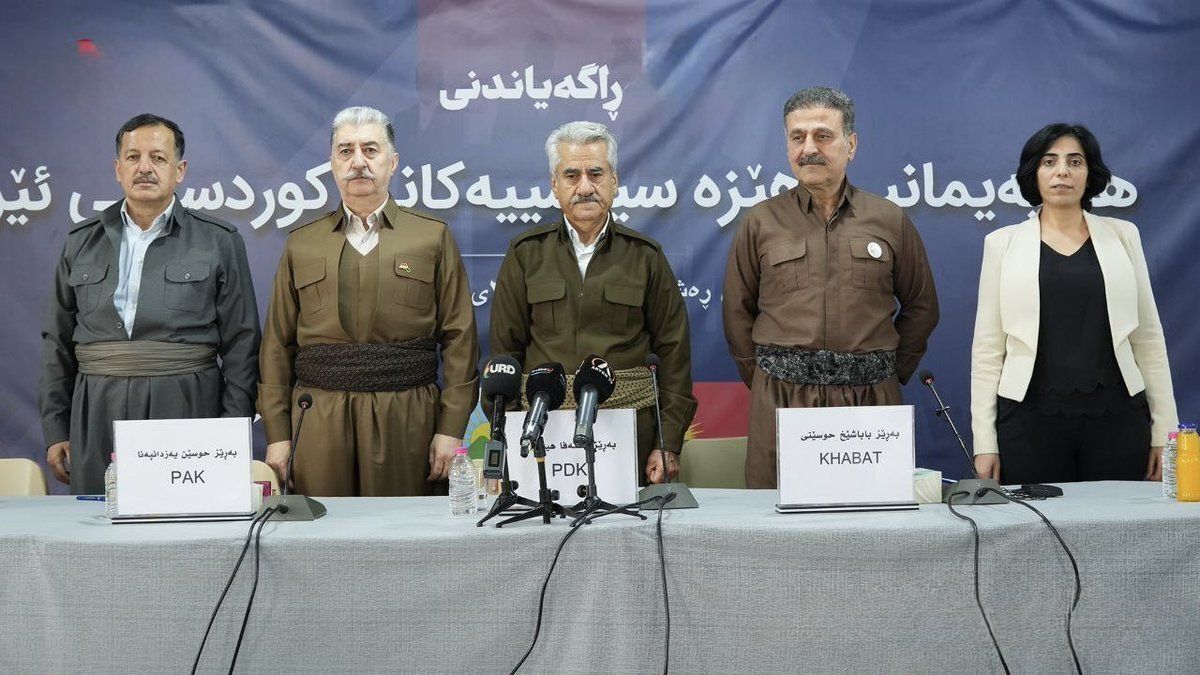 Iran Kürt Gruplar Birleşti