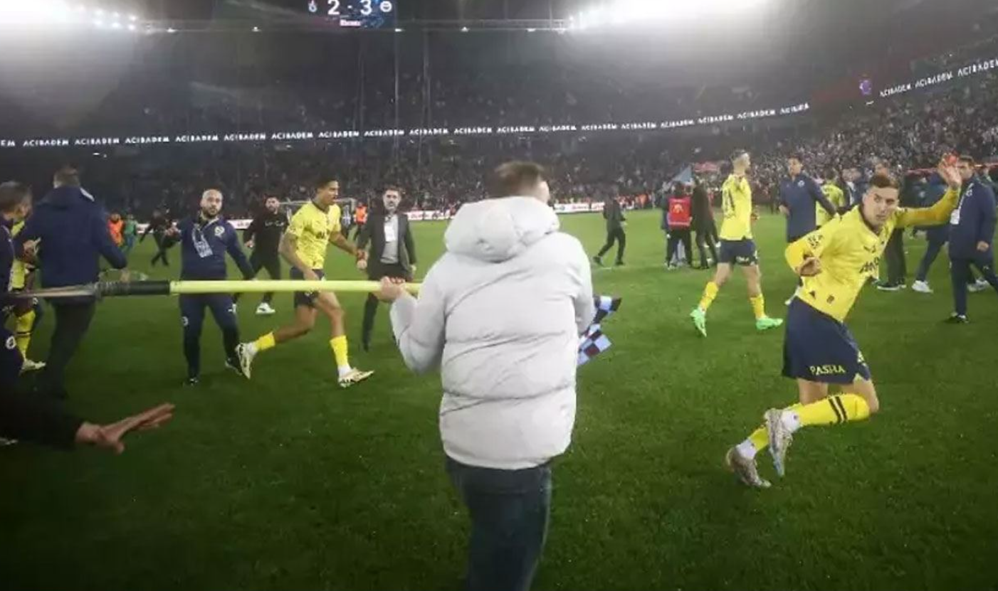 Olaylı Trabzonspor Fenerbahçe 3
