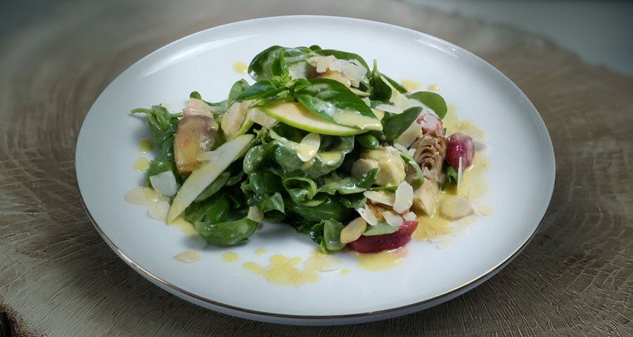 Olivamore Tarifler Portakal Soslu Semiz Otu Enginar Salatasi