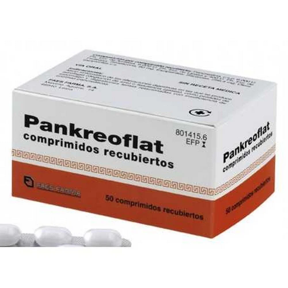 Pankreoflat 50 Grageas