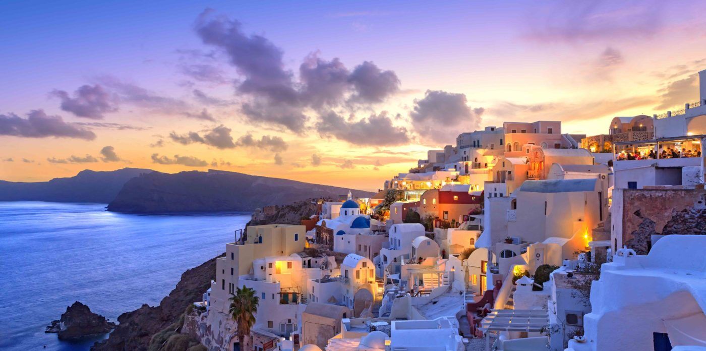 Santorini Sunset At Dawn Greece Sothebys International Realty 1400X696