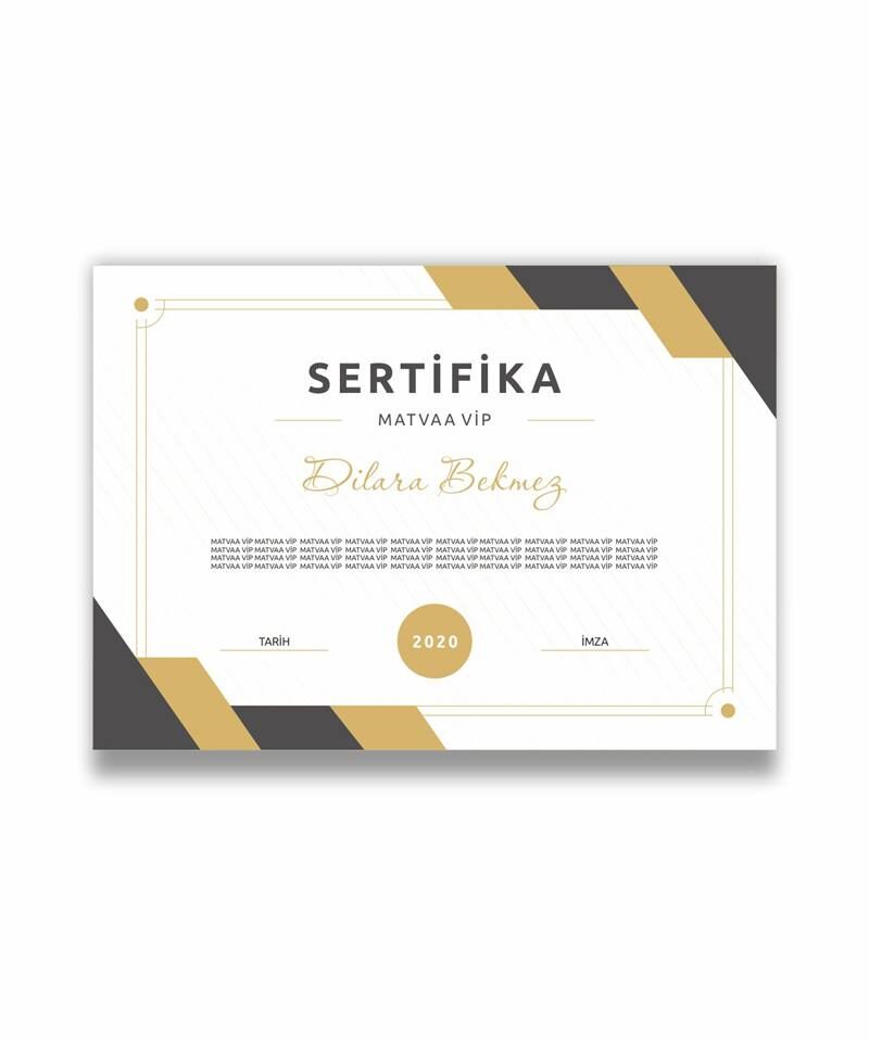 Sertifika 1