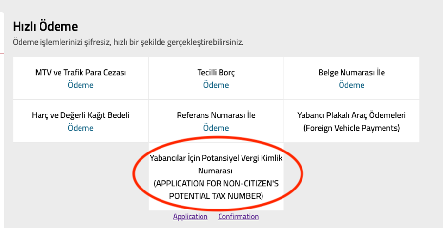 Tax Number