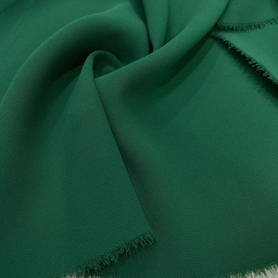 Yesil Double Krep Kumas 36