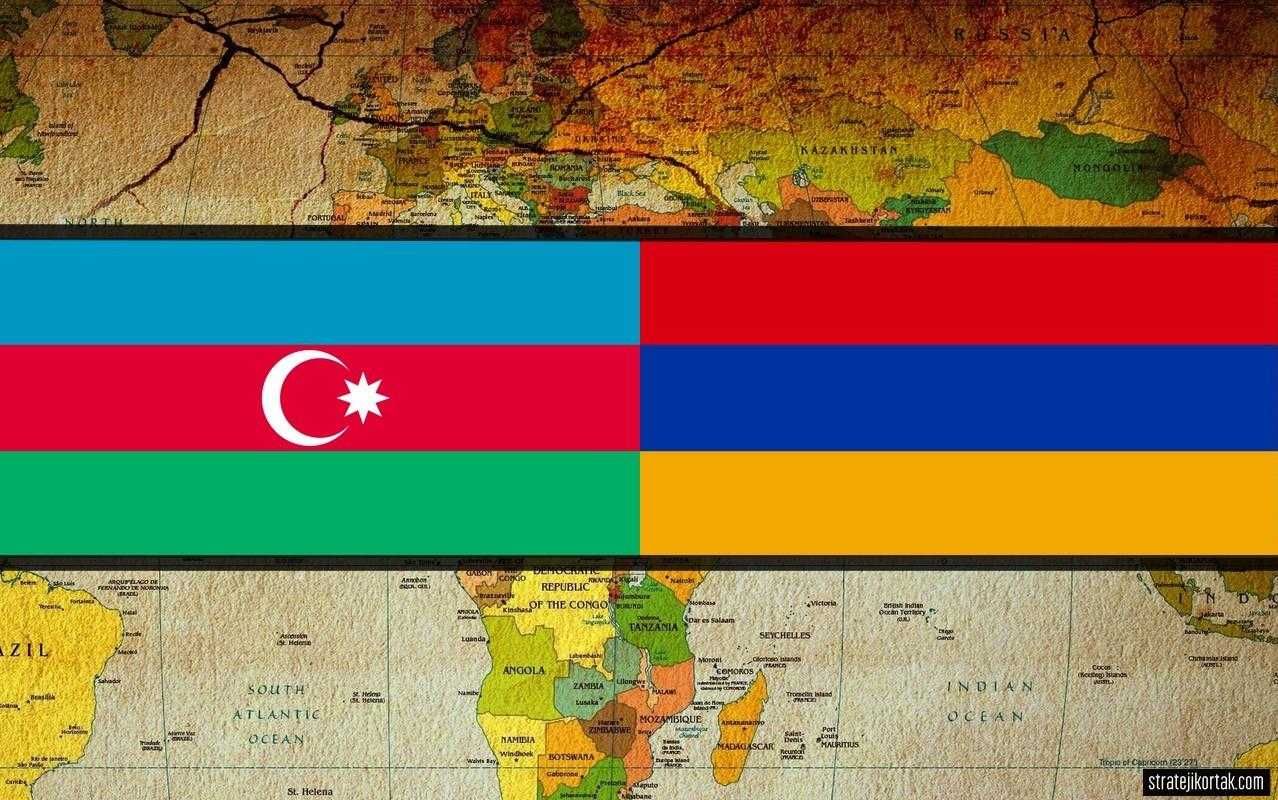Azerbaycan Ermenistan Bayrak